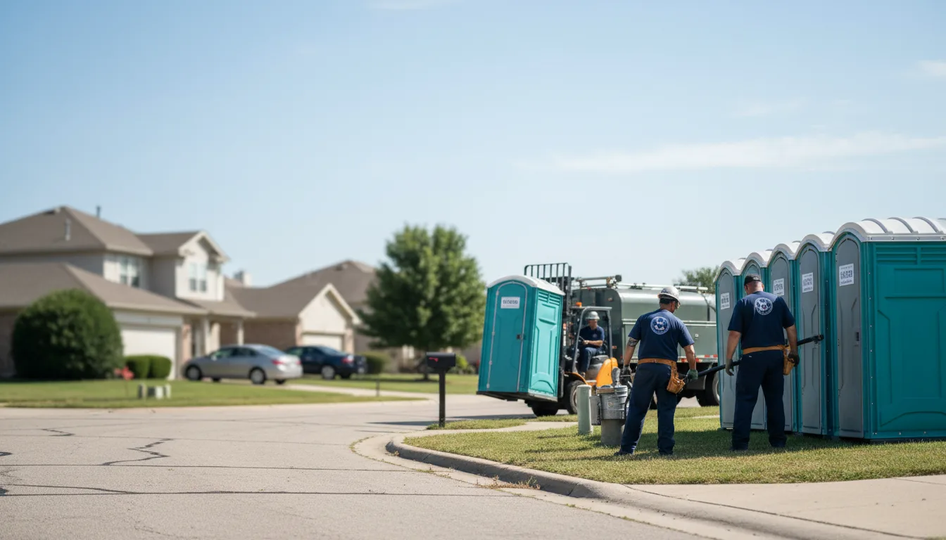 Porta Potty Rental in Camden, SC near me